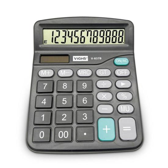 Calculadora de Mesa Vighs V-837B 12 Dígitos