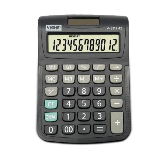 Calculadora de Mesa Vighs V-8112-12 12 Dígitos