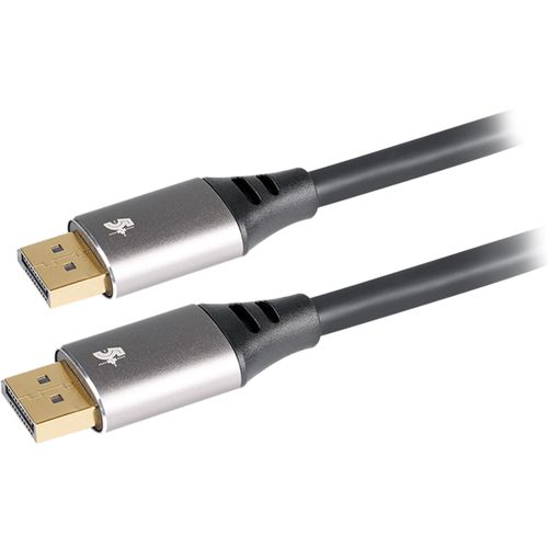 Cabo DisplayPort Macho 1.4 8K Gold 1.8M Com Trava 5+