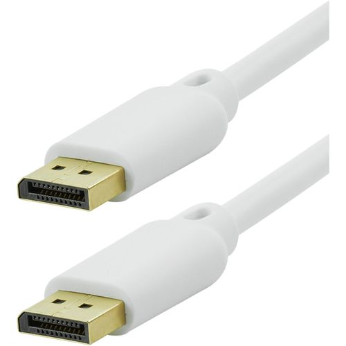 Cabo DisplayPort Macho 1.2 4K Gold 5M Com Trava 5+