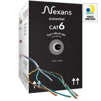 Cabo de Rede CAT.6 CM 305m Cinza Nexans