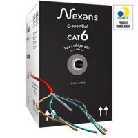 Cabo de Rede CAT.6 CM 305m Vermelho Nexans