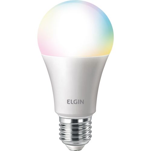 Lâmpada Led Smart 10w A60 Color Elgin