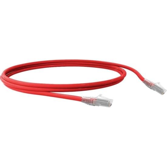 Patch Cord CAT.6 2,5m Vermelho Furukawa Sohoplus