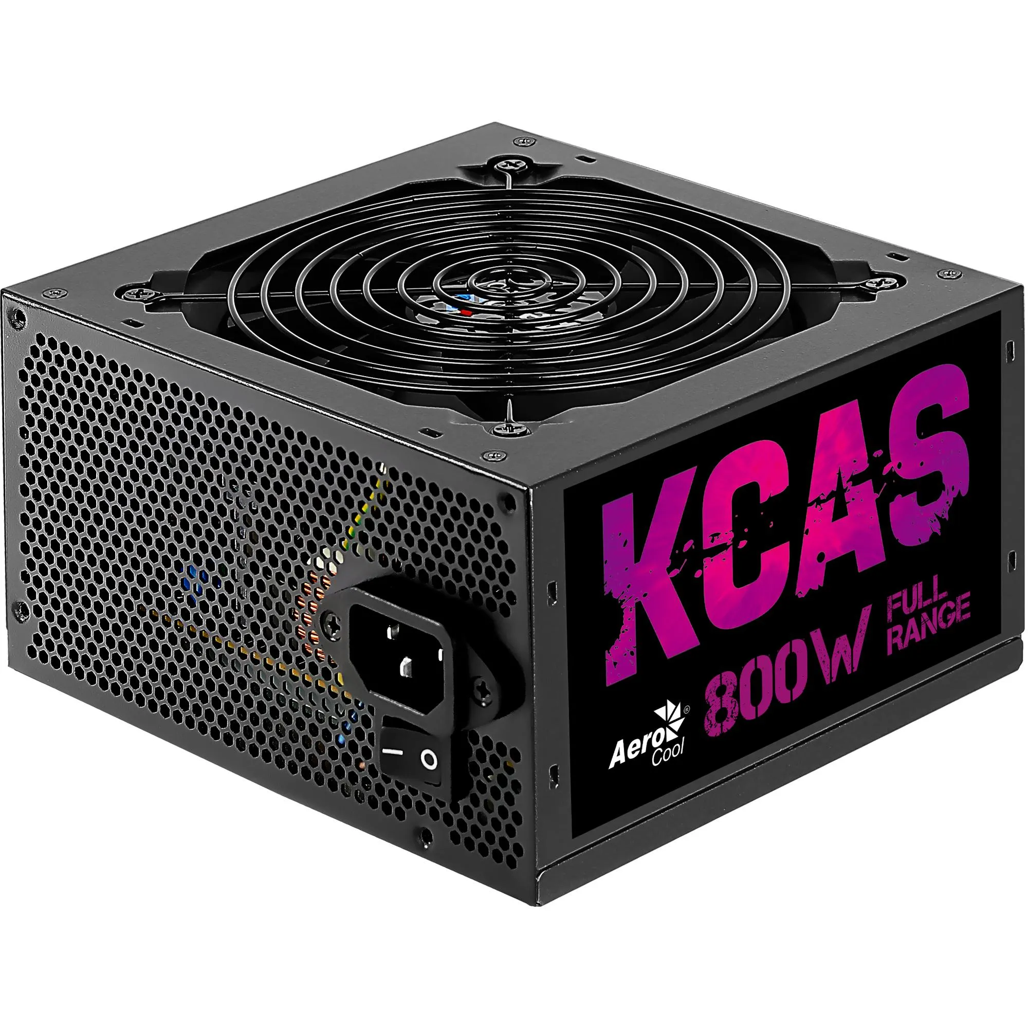 Fonte Gamer ATX Aerocool KCAS 800W 80 Plus Full Range APFC - Hayamax