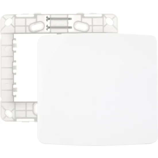 Conjunto Placa 4x4 Cega B3 Margirius Com Suporte