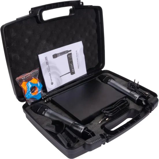 Microfone Sem Fio Harmonics HSF-300 Duplo