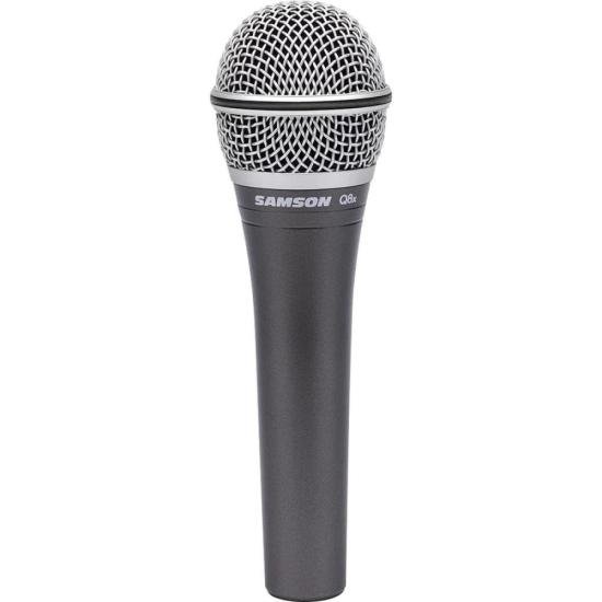 Microfone Samson Q8X Profissional Supercardióide
