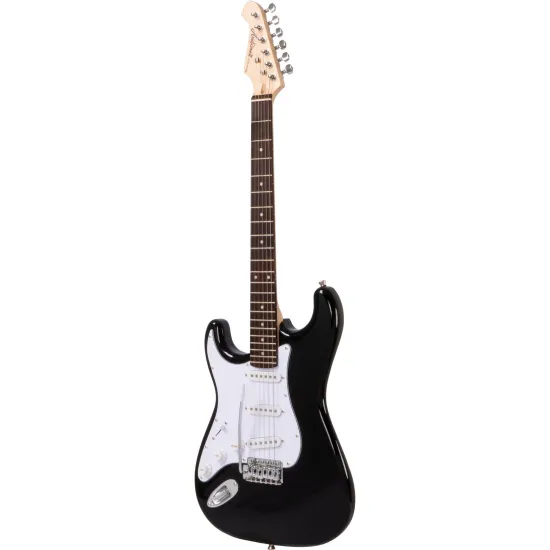 Guitarra Aria Pro II Série STG-003/M LH Black (canhoto)
