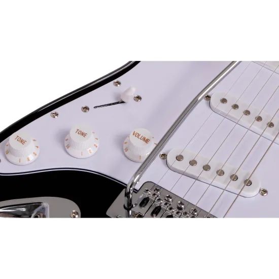 Guitarra Aria Pro II Série STG-003/M LH Black (canhoto)