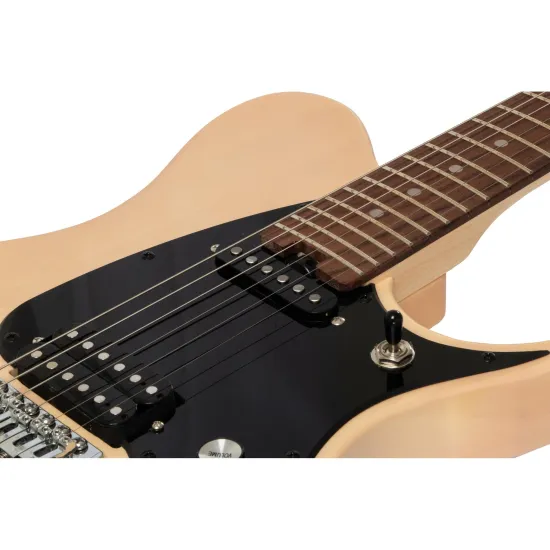 Guitarra Aria Pro II J-1 See-Through Vintage White