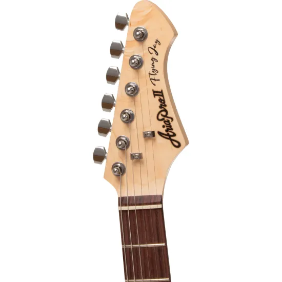 Guitarra Aria Pro II J-1 See-Through Vintage White