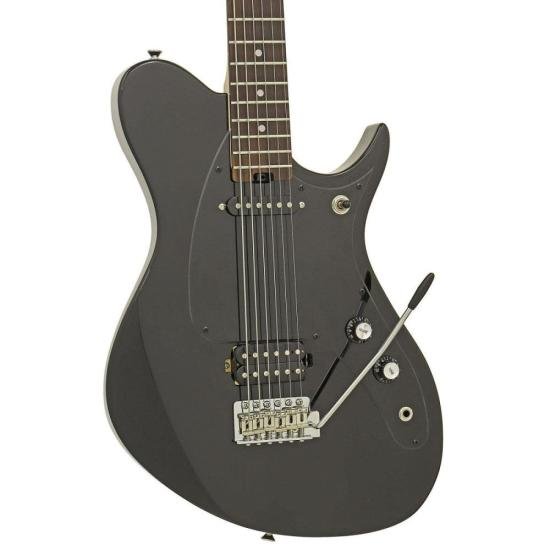 Guitarra Aria Pro II J-B'tone Baritone Black