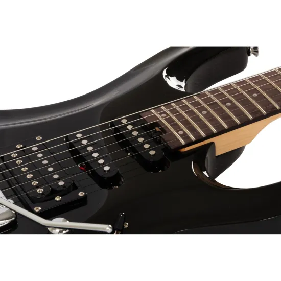 Guitarra Aria Pro II MAC-STD Metallic Black