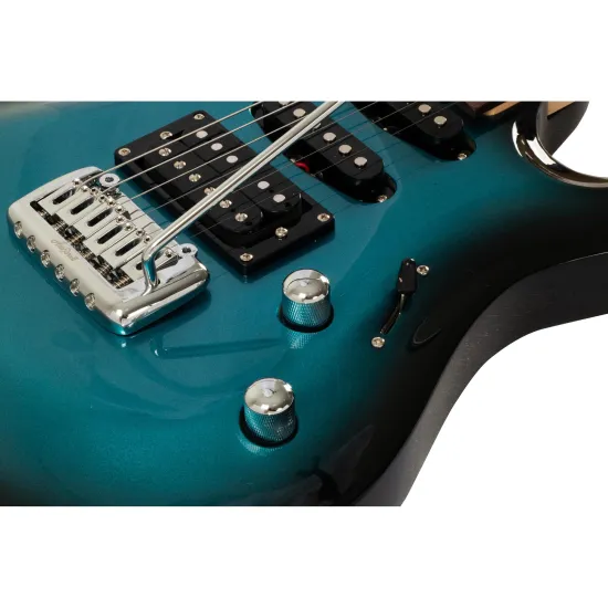 Guitarra Aria Pro II MAC-STD Metallic Blue Shade