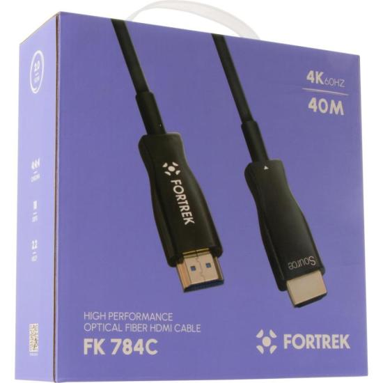 Cabo HDMI Fibra Óptica 4k FK784C 40m Fortrek