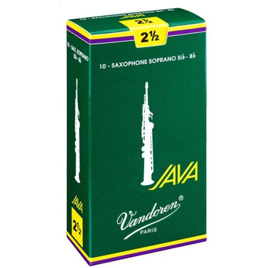 Palheta Java para Saxofone Soprano 2 ½ Vandoren SR3025