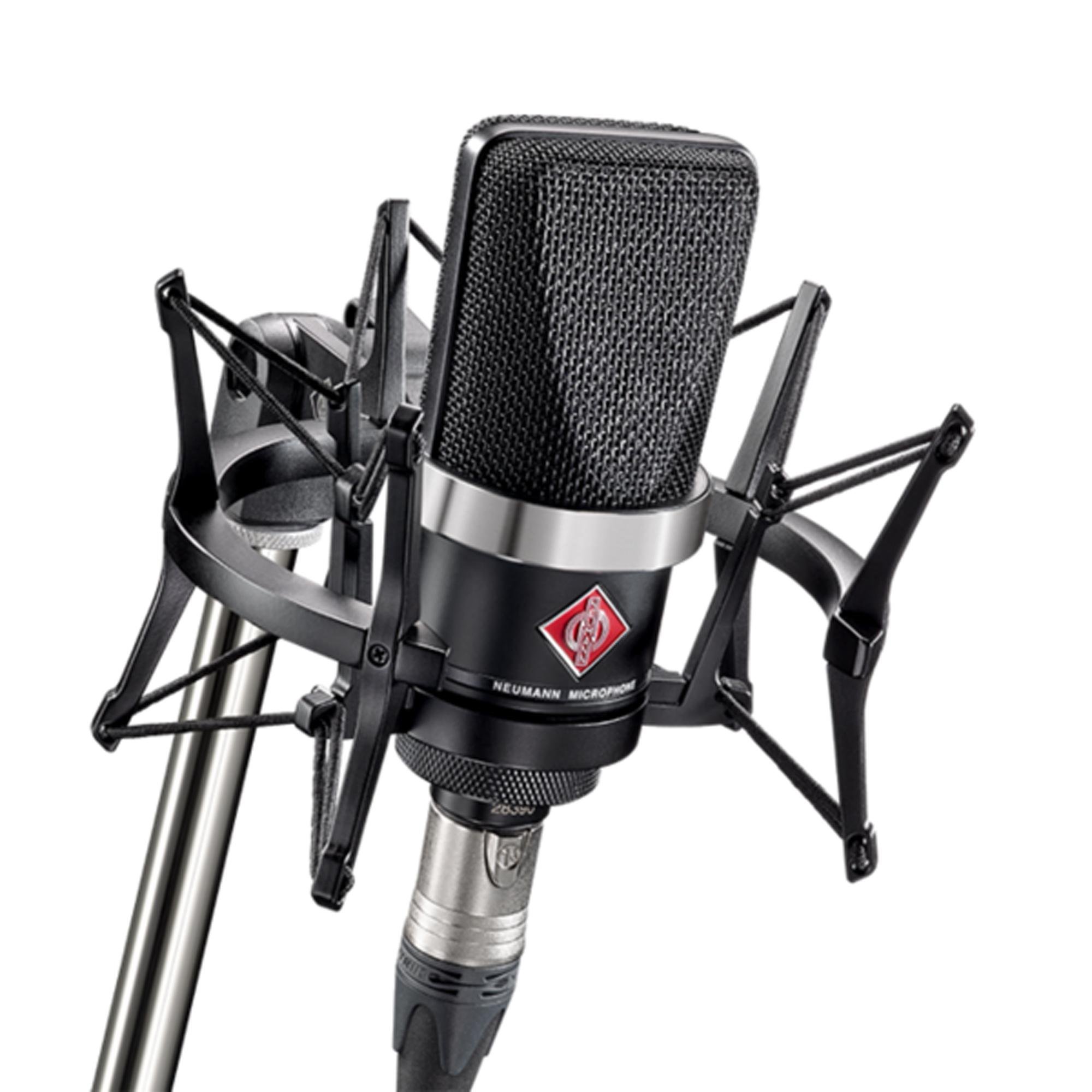 Microfone Neumann TLM 102 Studio Set Cardióide Preto