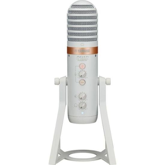 Microfone Digital Yamaha AG01 USB Branco