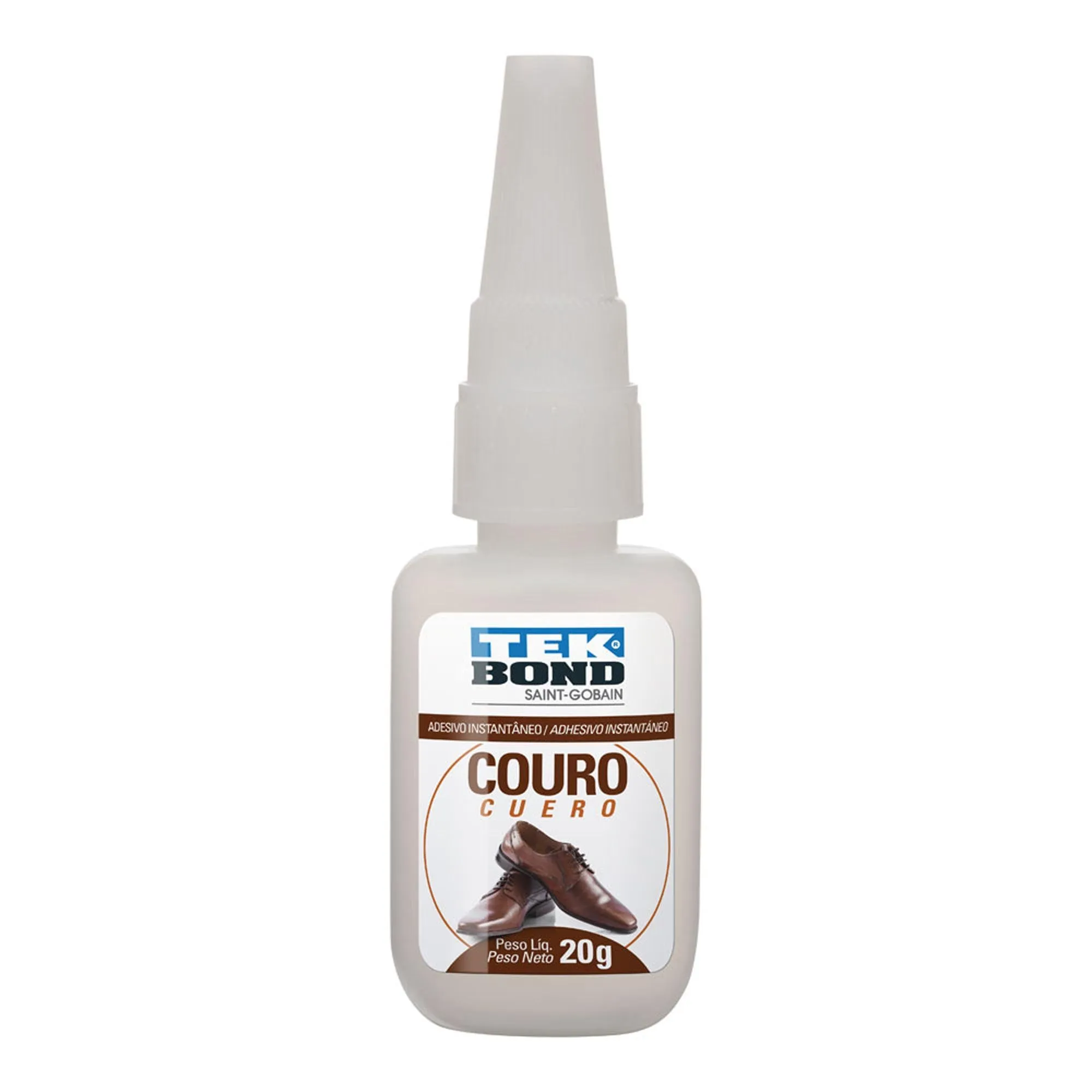 Adesivo Instantâneo Para Couro 20g Tekbond (Com 10 Unidades)