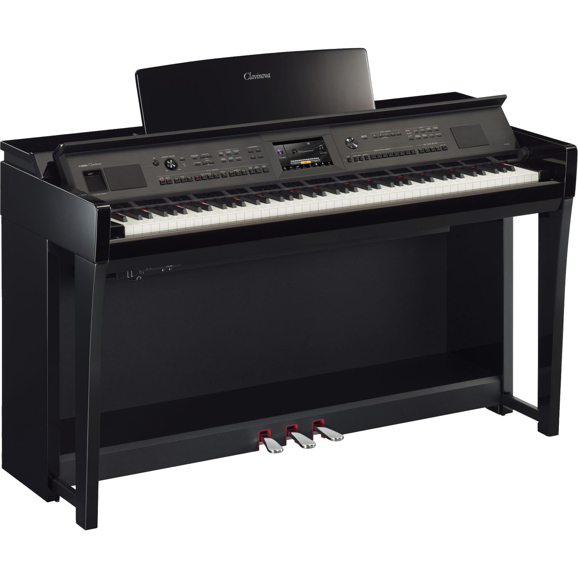 Piano Digital Yamaha CVP805 Preto Polido