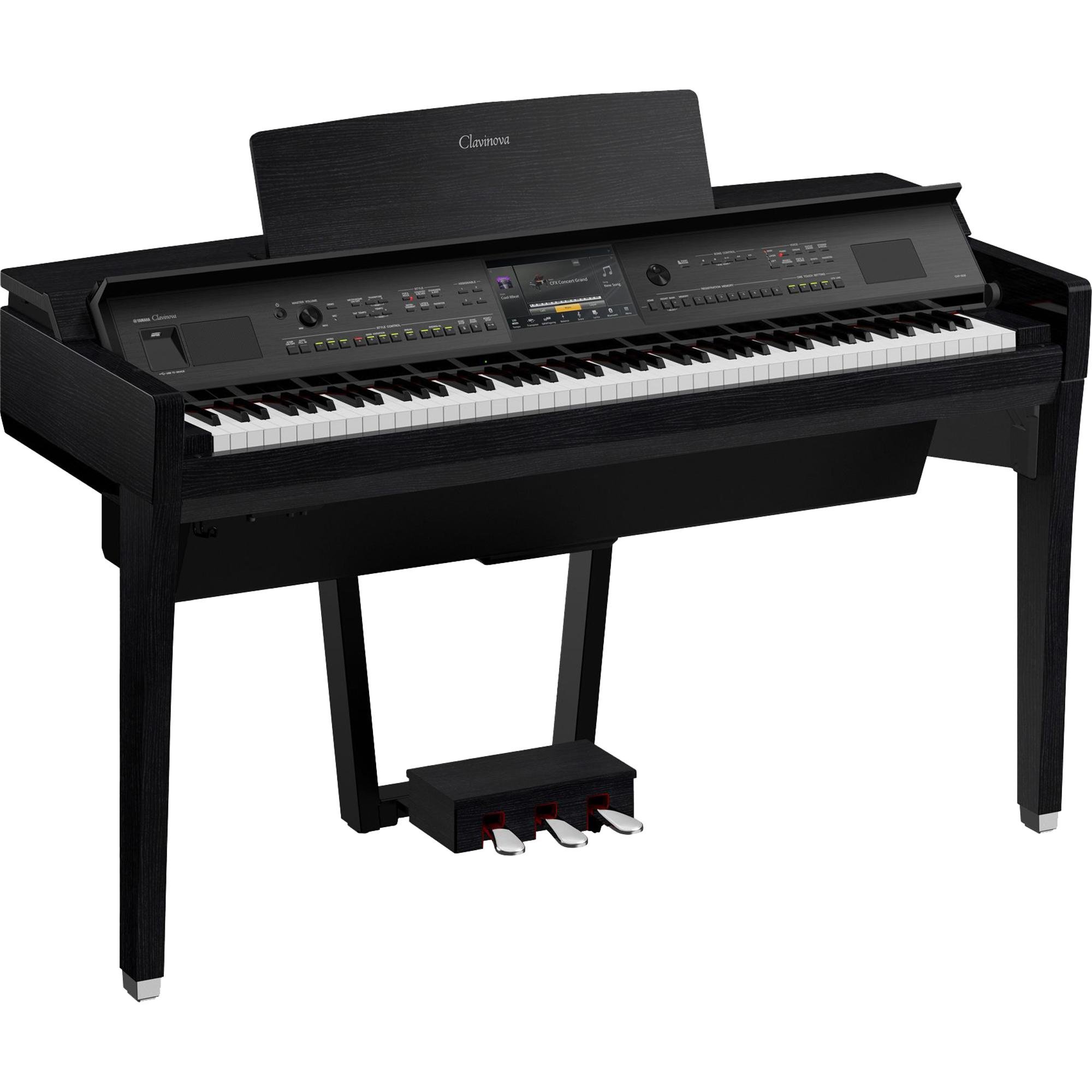 Piano Digital Yamaha CVP809 Preto Fosco