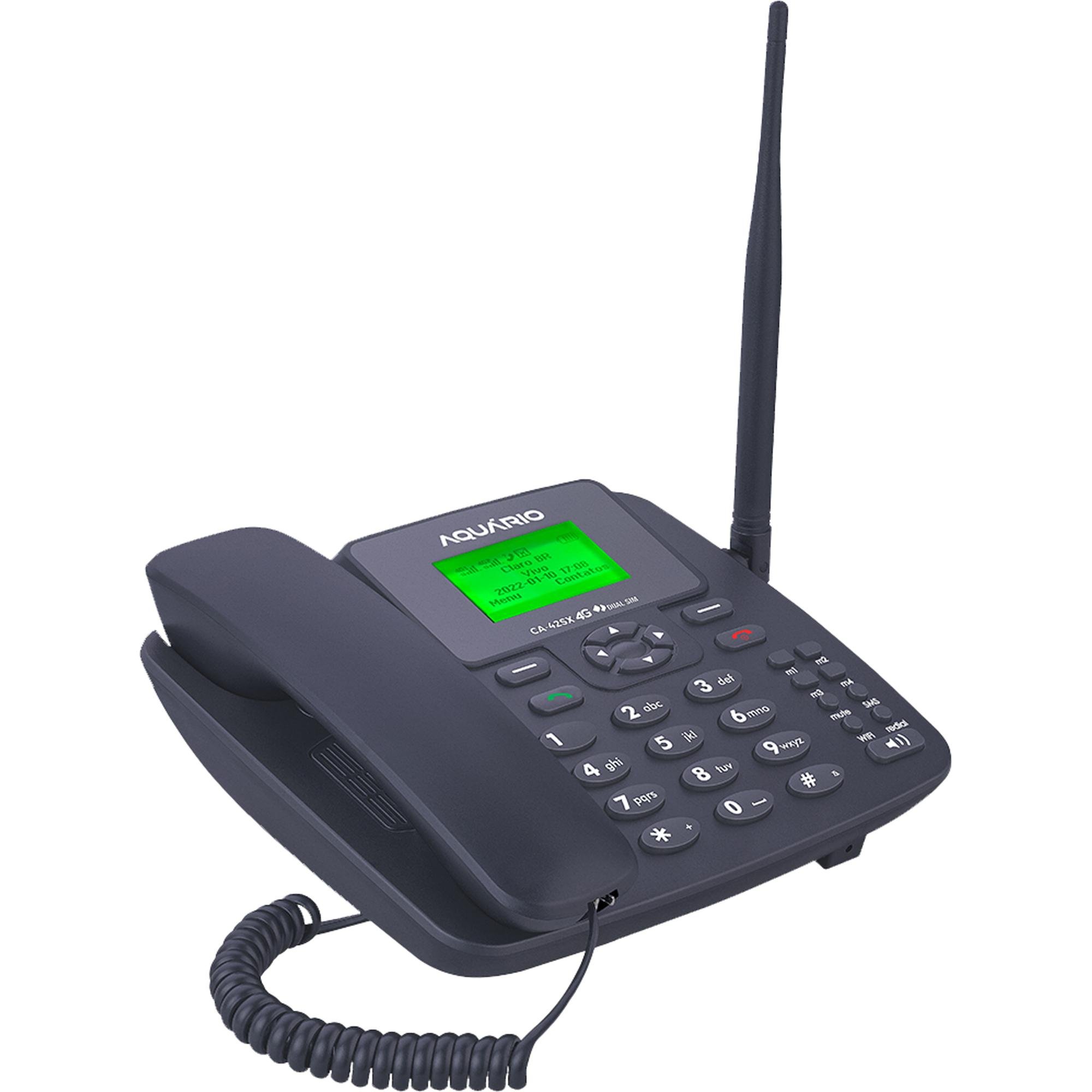 Telefone Celular de Mesa 4g Wi-fi Aquário CA-42SX4G