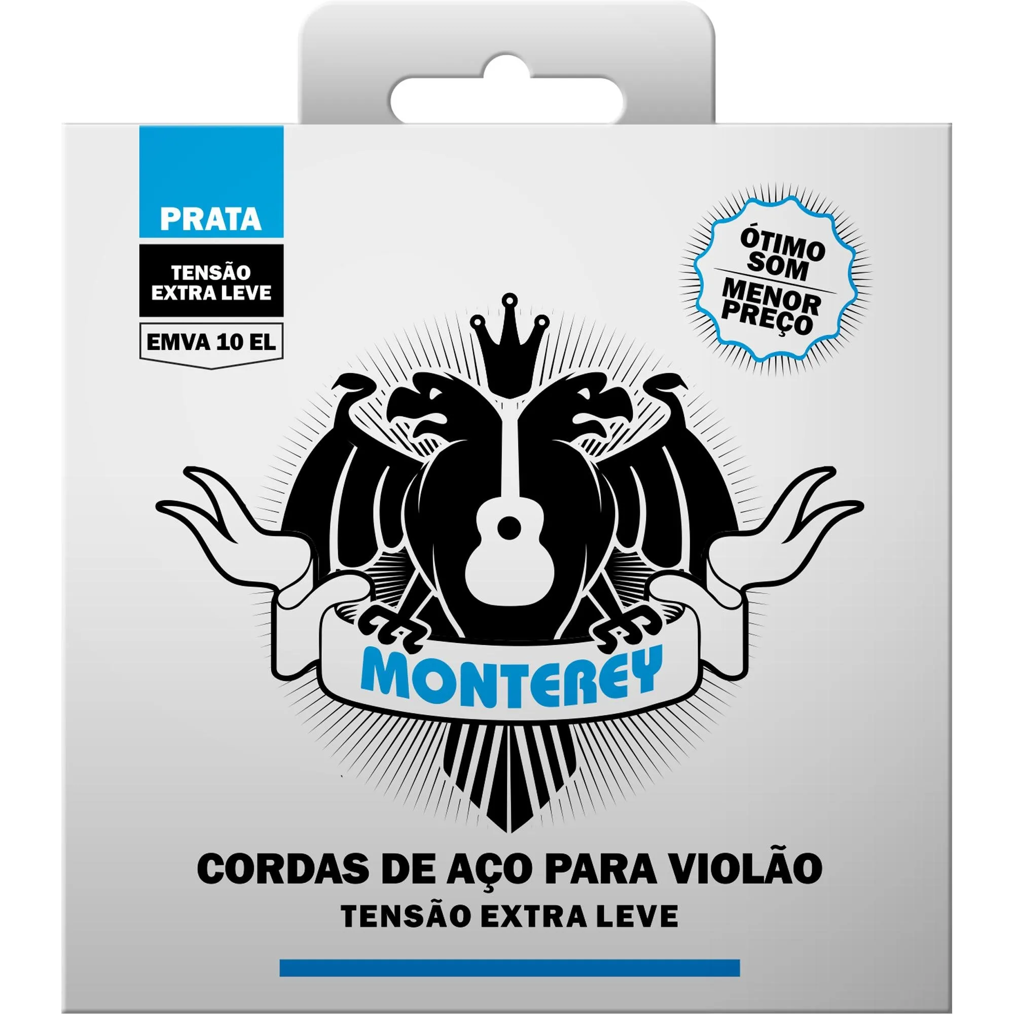 Encordoamento Para Violão Aço Extra Leve Solez Monterey