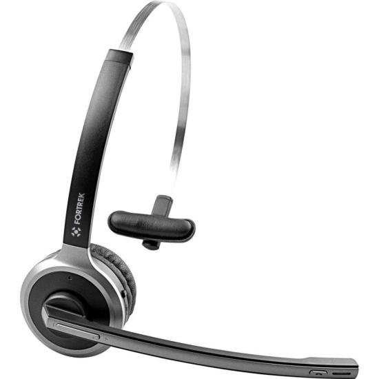 Headset Office Fortrek FK 761A Bluetooth Preto