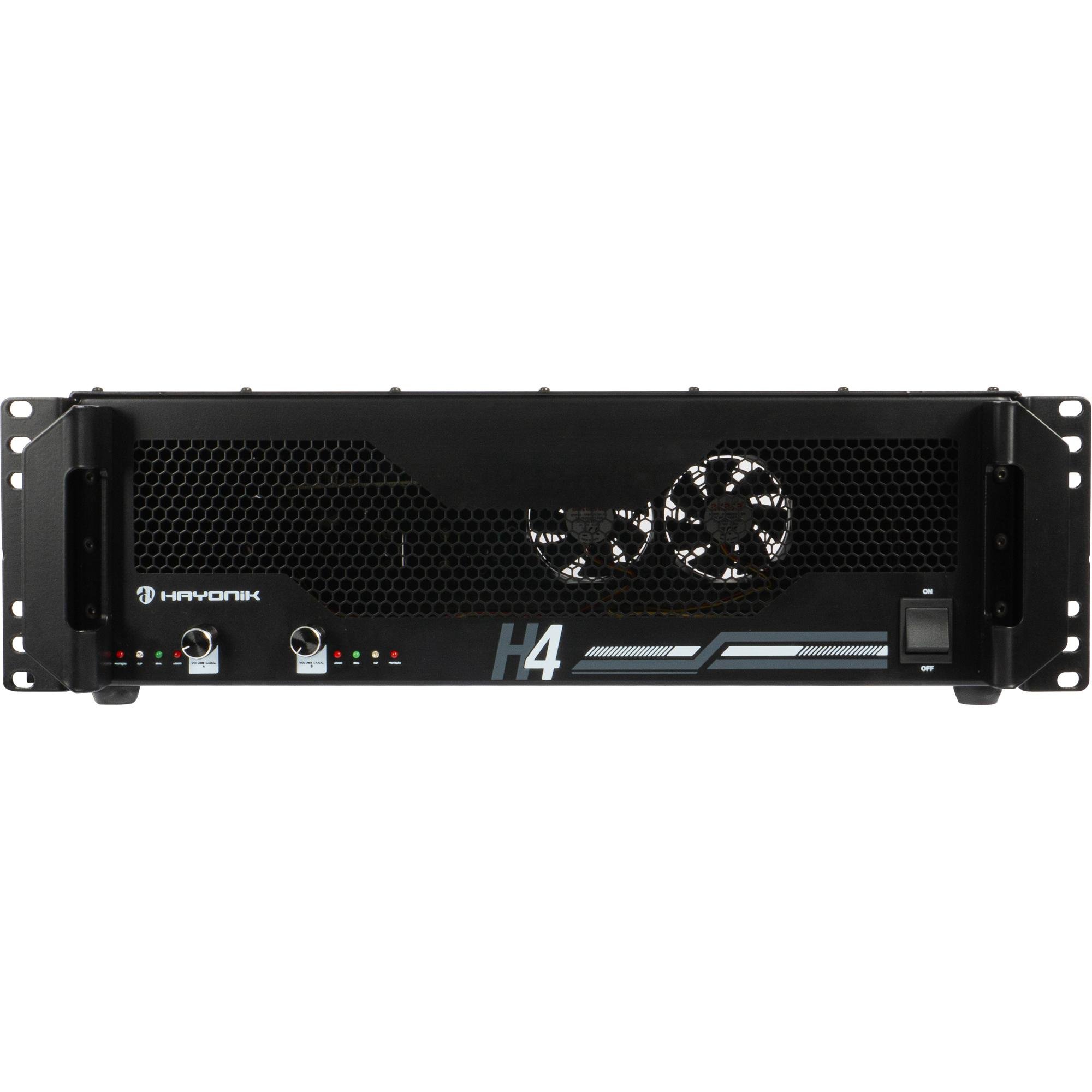 Amplificador Hayonik H4 1200W 4R