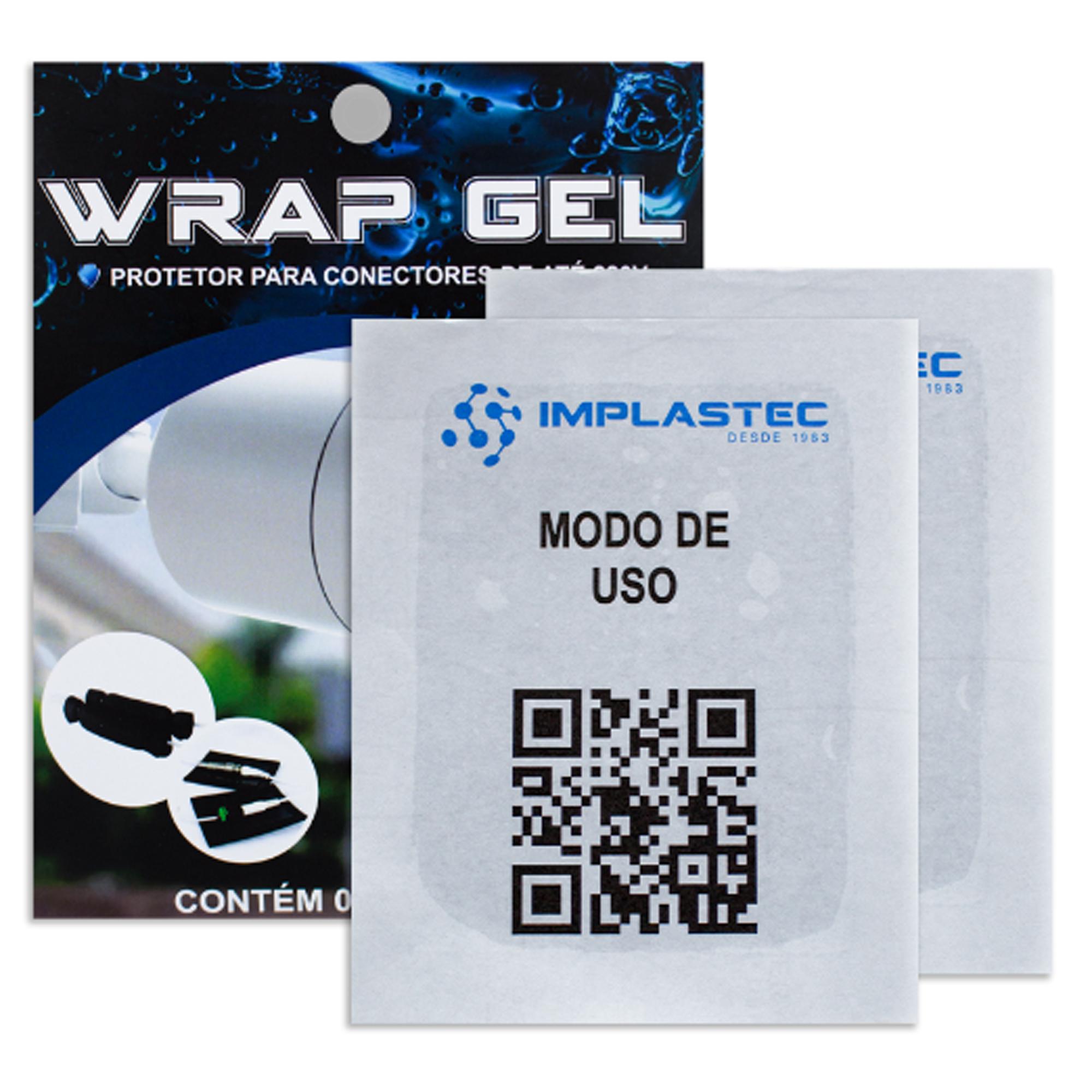 Gel Protetor Para Conectores Wrap Implastec