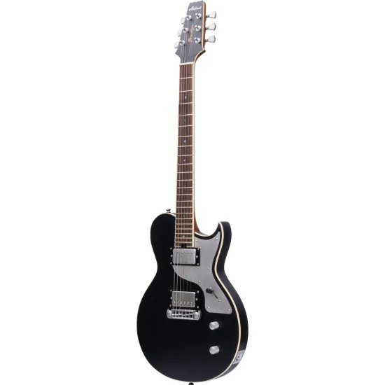 Guitarra Aria Pro II 718-MK2 Brooklyn Open Pore Black