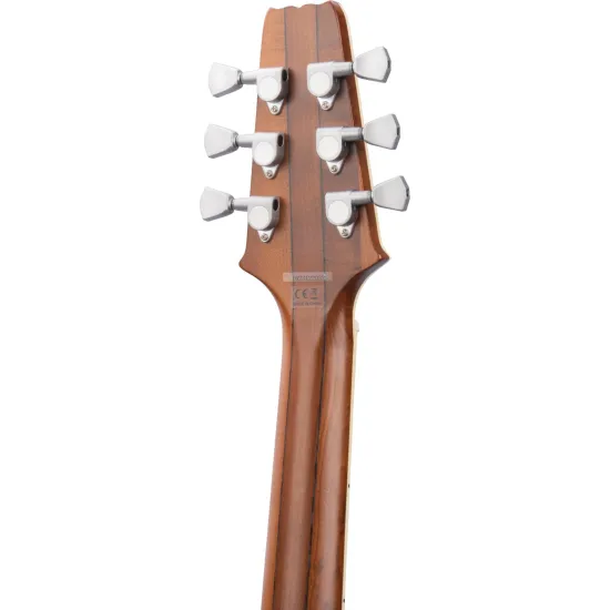 Guitarra Aria Pro II 718-MK2 Brooklyn Open Pore Black