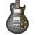 Guitarra Aria Pro II PE-480 See-Through Black Burst