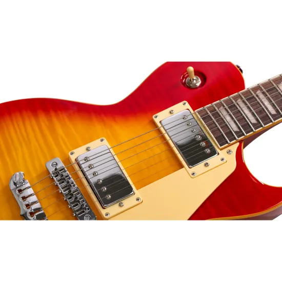 Guitarra Aria Pro II PE-590STD Aged Cherry Sunburst
