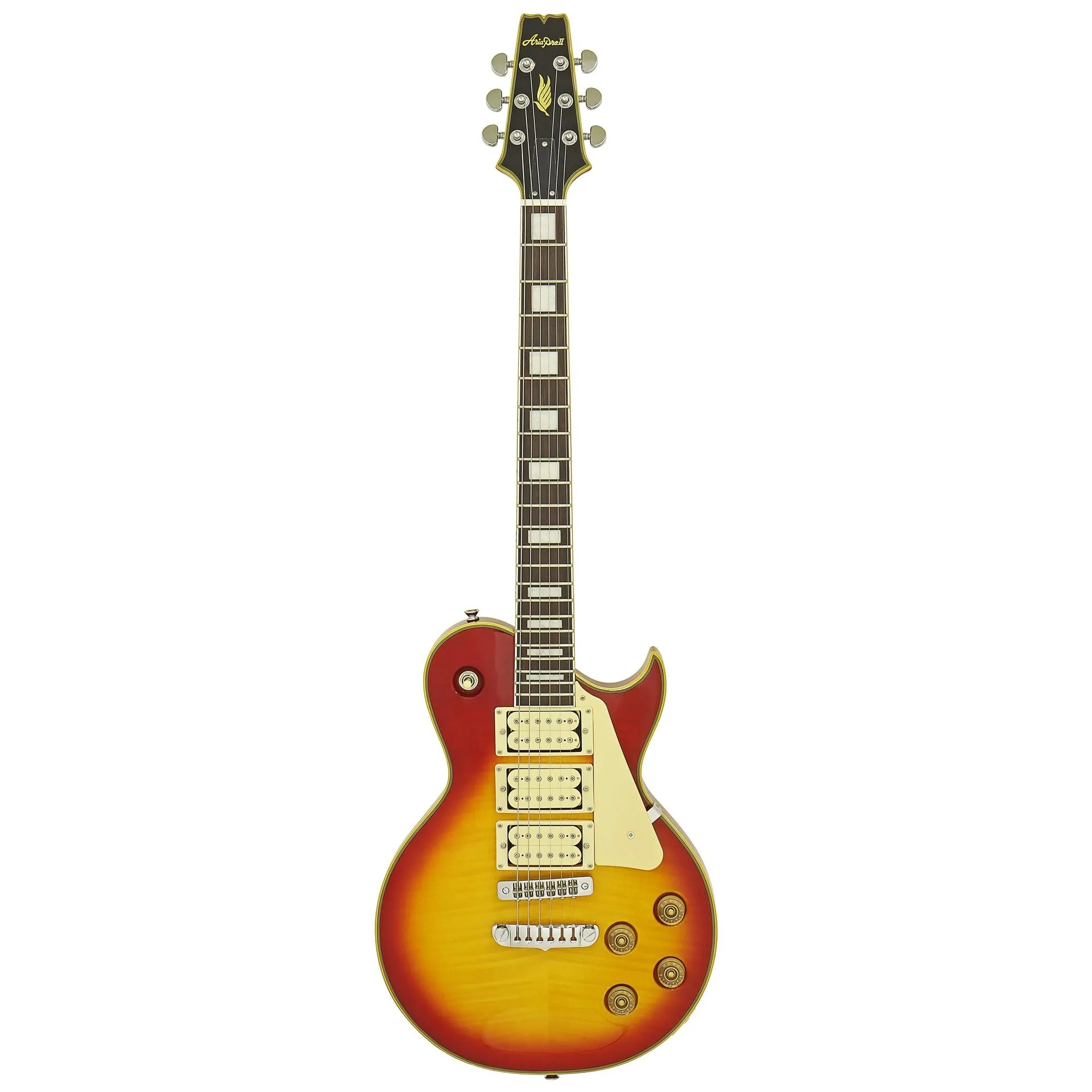 Guitarra Aria Pro II PE-590AF Aged Cherry Sunburst - Hayamax