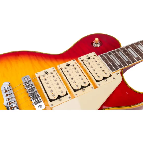 Guitarra Aria Pro II PE-590AF Aged Cherry Sunburst