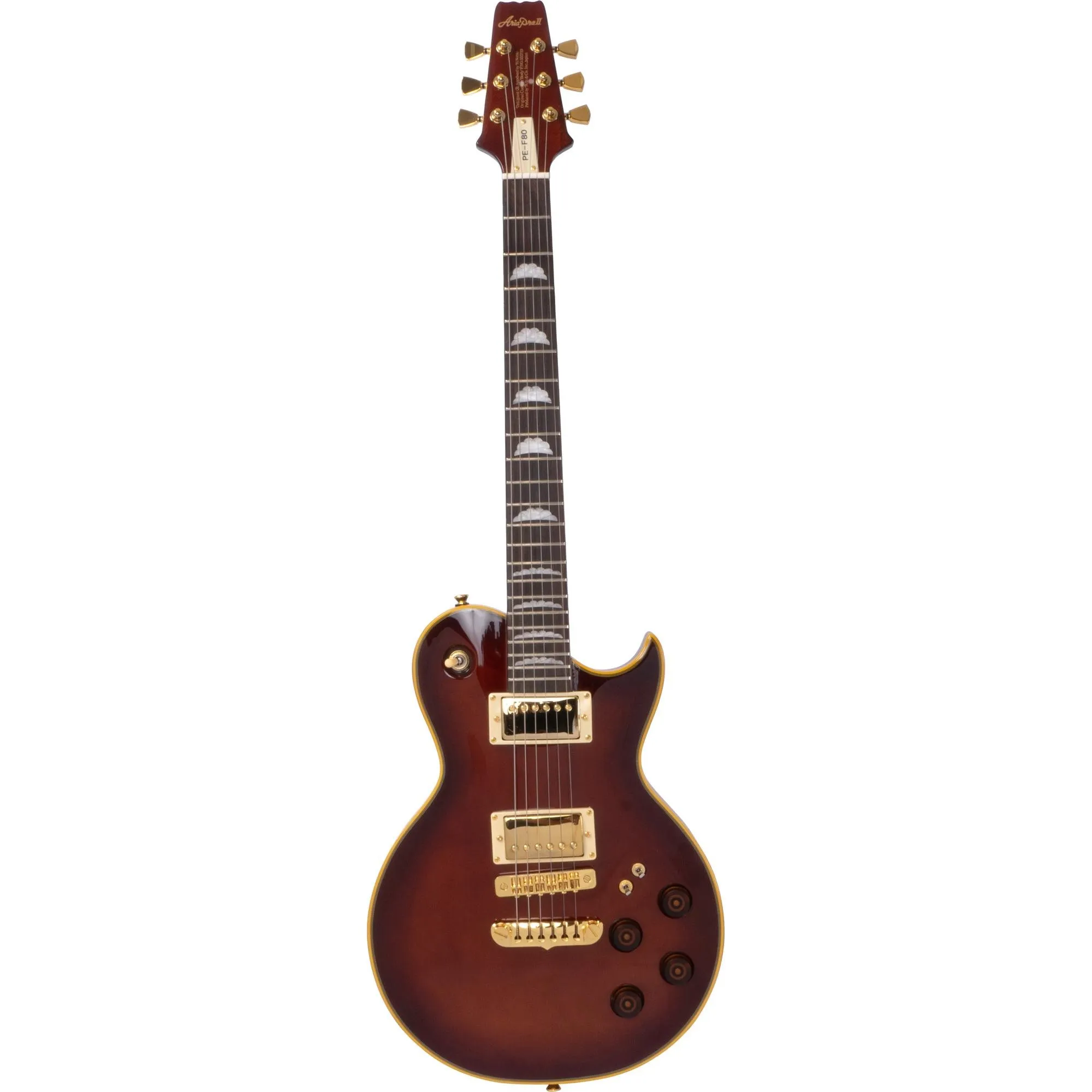 送料込 Aria Pro II / PE-F80 LTD Guitarra Aria Pro II PE-F80 Stained Brown - Hayamax