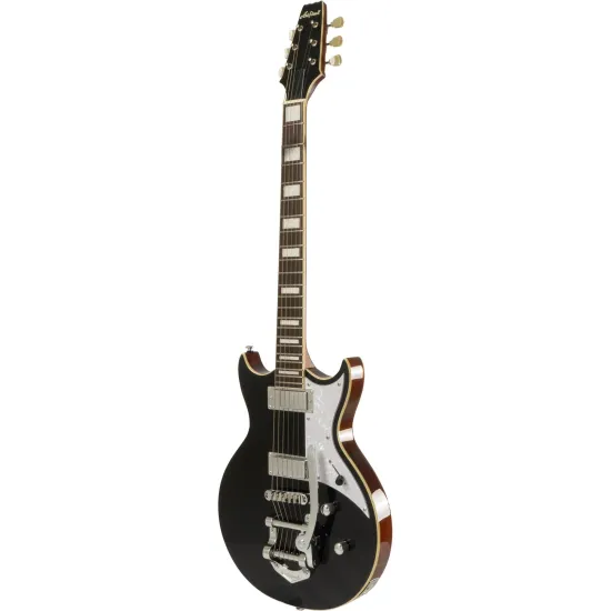 Guitarra Aria Pro II 212-MK2 Bowery Black