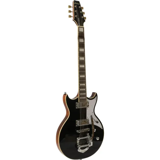 Guitarra Aria Pro II 212-MK2 Bowery Black