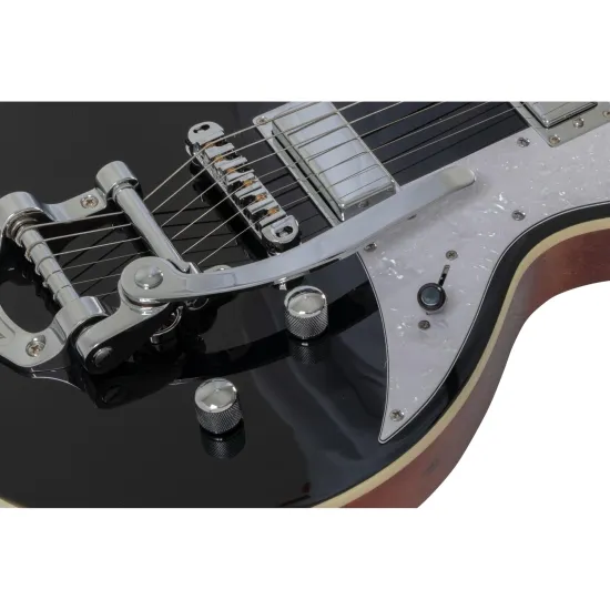 Guitarra Aria Pro II 212-MK2 Bowery Black