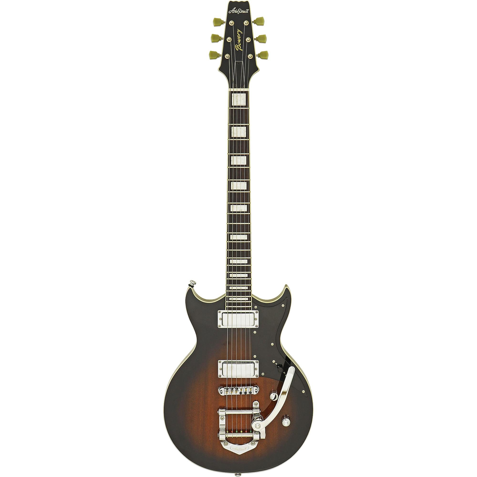 Guitarra Aria Pro II 212-MK2 Bowery Brown Sunburst