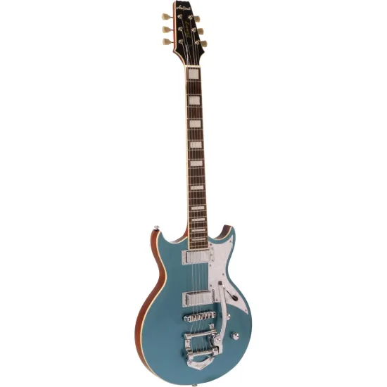 Guitarra Aria Pro II 212-MK2 Bowery Phantom Blue