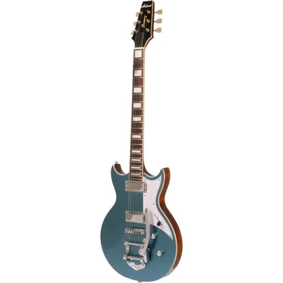 Guitarra Aria Pro II 212-MK2 Bowery Phantom Blue