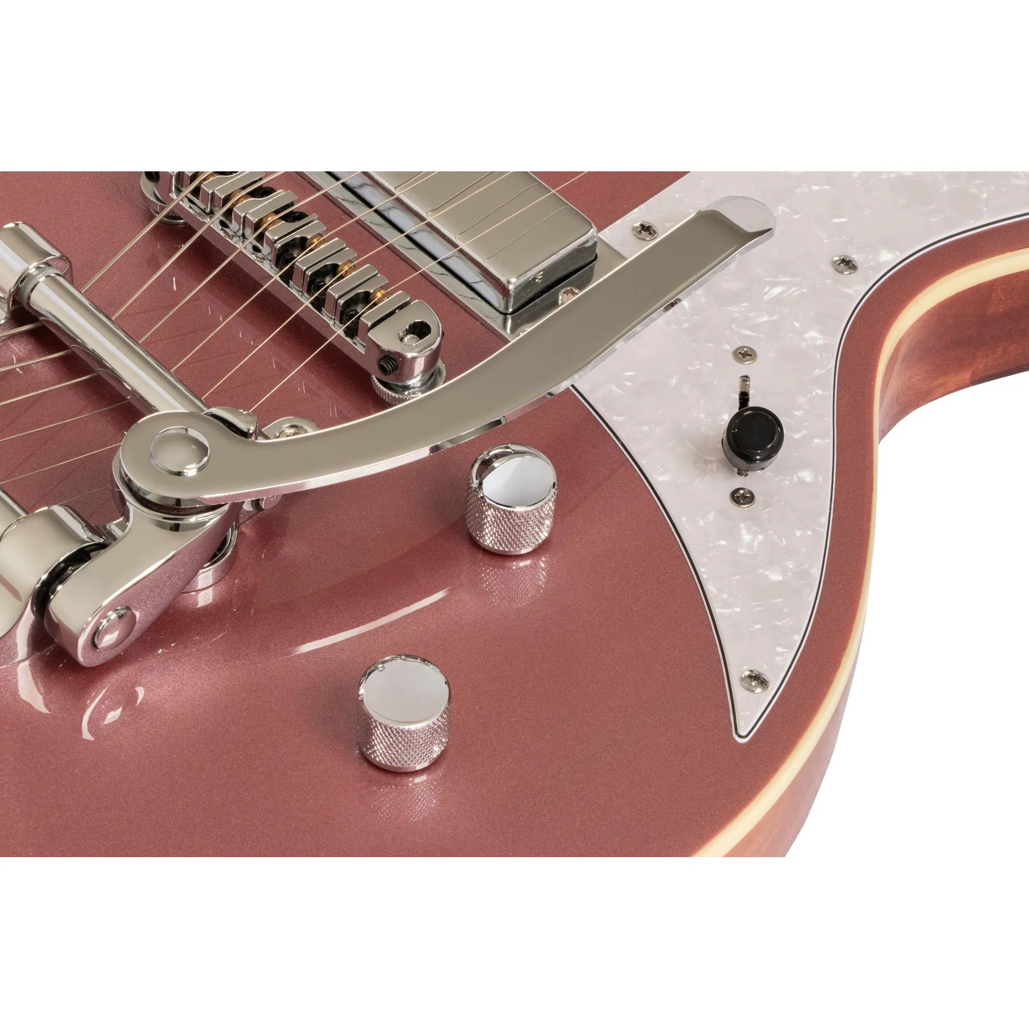 Guitarra Aria Pro II 212-MK2 Bowery Cadillac Pink
