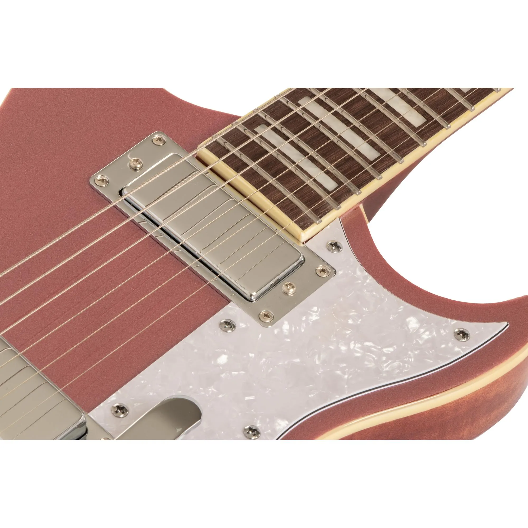 Guitarra Aria Pro II 212-MK2 Bowery Cadillac Pink