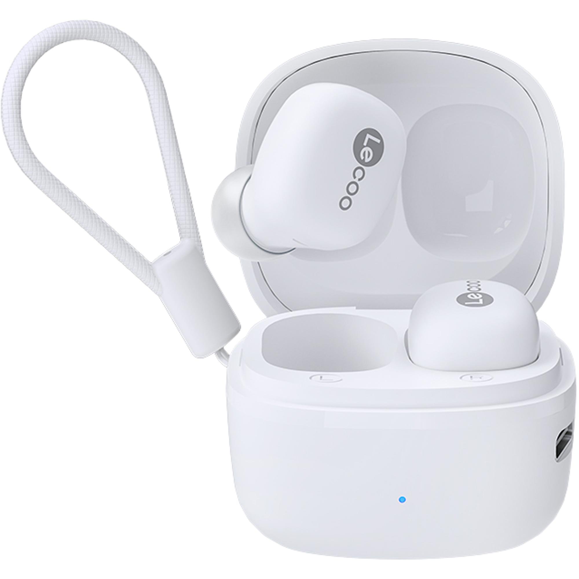 Fone de Ouvido Lecoo EW301 Bluetooth Branco