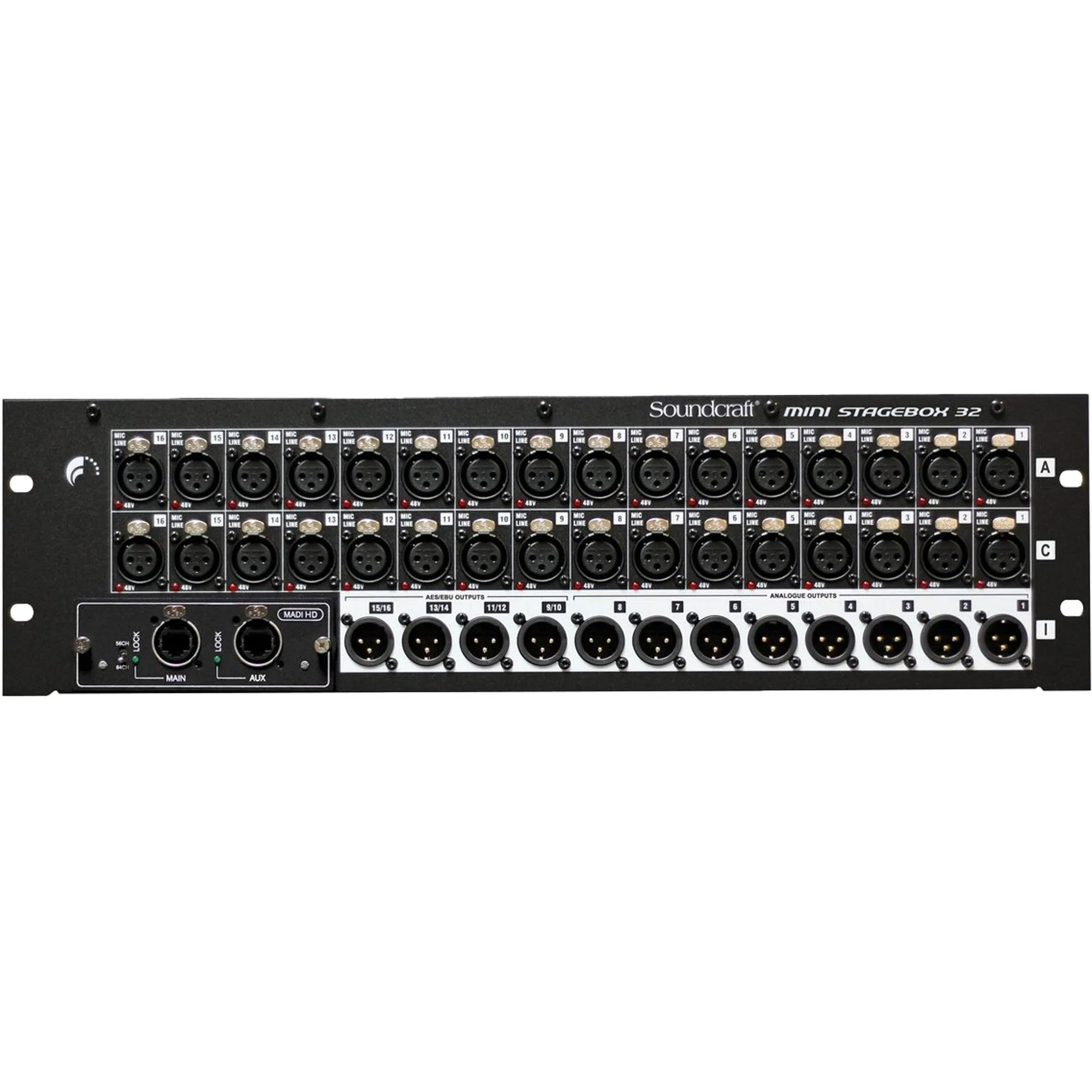 Mini Stagebox Soundcraft 32 Canais - Hayamax