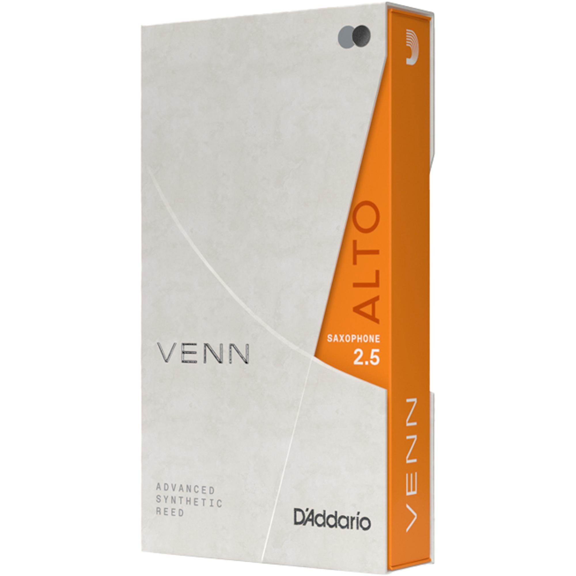 Palheta Para Saxofone Alto D\'Addario VAS0125G2 2.5 Venn