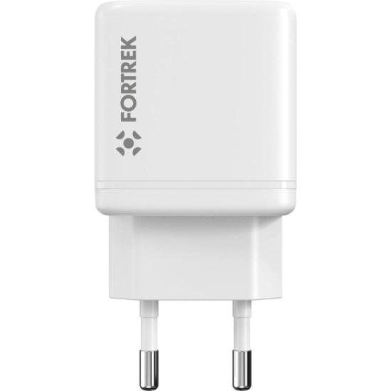 Carregador Universal DUAL USB-C e USB-A Fortrek FK 110B